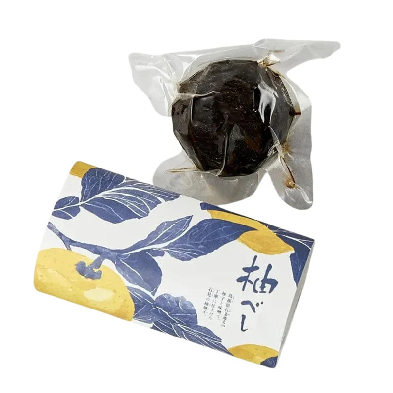 Yubeshi vollständig fermentierte Yuzu gefüllt mit Miso japanische Delikatesse